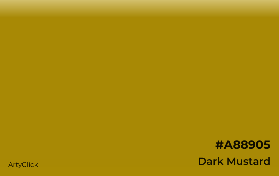 Dark Mustard #A88905